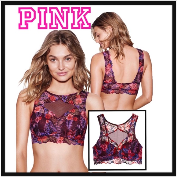 Victoria's Secret PINK lace bralette - Picture 2 of 7